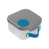b.box Mini Lunch Box Kids | 4.25 Cup Leak Proof Bento Box for Kids Ages 3+ | 3 Compartment Snack Containers, School Lunch Container, Dishwasher Safe, BPA-Free, PFAS-Free - Blue Slate view 4