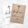 Baptism Invitations | Baby Dedication | Christening | Confirmation Invitation | First Communion Invitation | Baptism Invites view 3