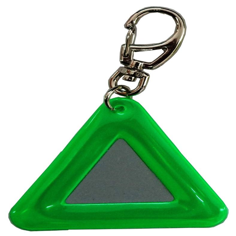 Yoshio Folding Reflector Triangle, Green