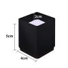 4pcs Furniture Lift Risers Carbon Steel Bed Leg,Self-Adhesive Heavy Duty Furniture Raisers,Adds Height to Sofas Cabinets,Non-Slip Lift Blocks for Table Couch Desk,Square,2CM Groove(black4x5cm) view 2