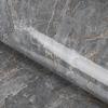 Livelynine 36 X 197 Inch Wide Dark Grey Marble Contact Paper Waterproof Peel and Stick Countertops Marble Wallpaper Kitchen Countertop Vinyl Wrap Marble Countertop Peel & Stick Table Top Dresser Cover view 2
