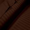 RV Camper King 72"X80" Sheet Set 600 Thread-Count 100% Egyptian Long Staple Soft Cotton Made for RV, Camper, Boat & Motorhomes, Soft-Luxury 8-Inch Deep Pockets 4-PC - Chocolate Stripe view 3
