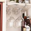 23 cm/9 in Adjustable Wine Glass Rack, Stainless Steel Hanging Wine Glass Holder, Glasses Storage Hanger Organizer view 3