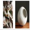 Indoor Gardening Flower Arrangement Retro Ceramic Ornaments, Stoneware Jar Storage Tank Kitchen Decorative Vase Retro Style Flower Vase Art Flower Arrangement Ceramic Vase Rose vases (Size : 3) view 4