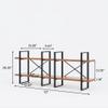 DAVEE 2-Tier Longer with Open Shelving Furniture INC70.86X11.34X28.35 inches view 2