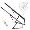 ECLV 5FT Gas Piston Bed Lift Mechanisms for Sofa Bed Box Storage King Queen Twin Space Saving DIY Project Hardware,Black view 1