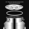 AIZYR 304 Stainless Steel Milk Can Bucket - Milk Transport Barrels Wine Pail Tote Jug Tea Canister with Wine Mention and Funnel,88l view 3