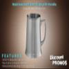 DISCOUNT PROMOS Stainless Steel Beer Stein Mug 13.5 oz. Set of 6, Bulk Pack - Great for Restaurant, Brewery, Pub - Silver view 2