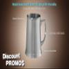 DISCOUNT PROMOS Stainless Steel Beer Stein Mug 13.5 oz. Set of 6, Bulk Pack - Great for Restaurant, Brewery, Pub - Silver view 3