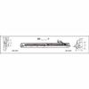 38 in. Balance Stamped No. 3750 with Ends 60-507 & 60-501 Attached Window Channel Pack of 4 view 1