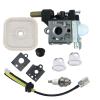 Shnile Replace SRM-266 Carburetor Compatible with Echo SRM-266S SRM-266T HCA-266 PAS 266 PE 266 Trimmer A021003830 Carb Gasket Air Filter Tune up kit view 1