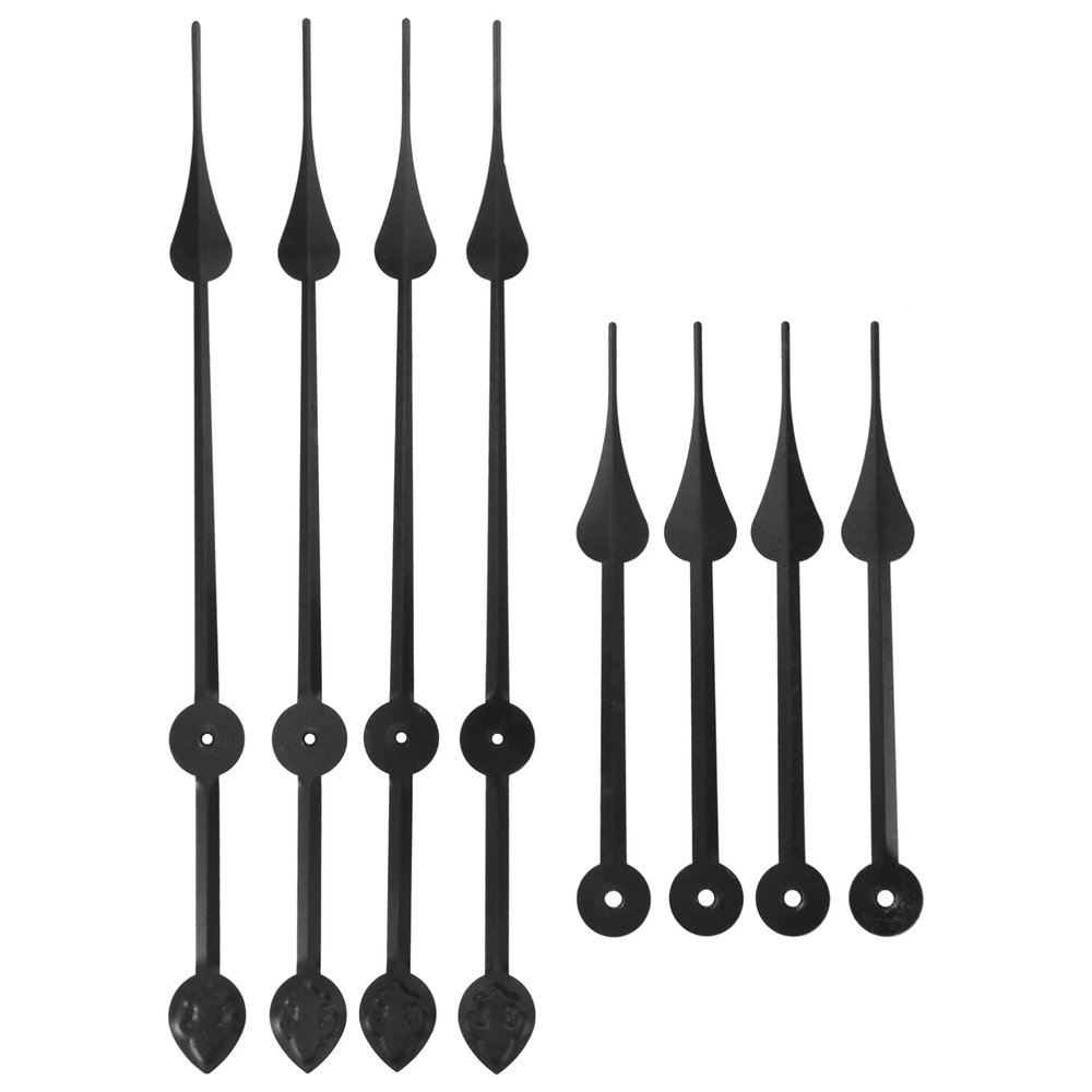 DOITOOL 8pcs High Torque Clock Hands Replacement for Wall Clocks Pointer for Home Decor Easy to Install