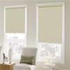 Blackout Cordless Roller Blinds and Shades for Windows - Safety Spring Roller Shades - Cordless Privacy Room Darkening [Beige 100% Blackout,51" W x 36" H] - Custom Made view 2