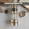 Solid Brass 100% Working Nautical Miner Lamp Oil Ship Lantern Maritime Gift view 3