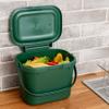 Addis Everyday Kitchen Food Waste Compost Caddy Bin, 4.5 Litre, Pomegranate view 3