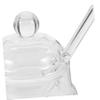 Amosfun 250ml honey pot jar and dipper set glass dippers mini jars spoon with container dispenser- Glass Honey Pot Set Transparent Clear Jam view 3