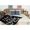 Avalokitesvara I Love You to The Moon and Back Flannel Blanket,Throw Soft Warm Fluffy Plush,Lightweight Microfiber for Bed Couch Chair Living Room 120x90 Inch for Family view 3