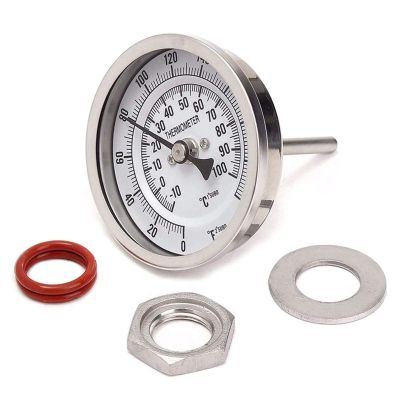 Beer Brewing Thermometer 3Inch Dual Scale Thermometer Kit