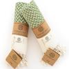 Madamelique Exclusive Hand Towels Set of 2-18 x 40 Inches - Decorative Bathroom Peshtemal Towel for Hand, Face, Hair, Yoga, Tea, Dishcloth, Kitchen and Bath - 100% Pure Cotton (Olive) view 1