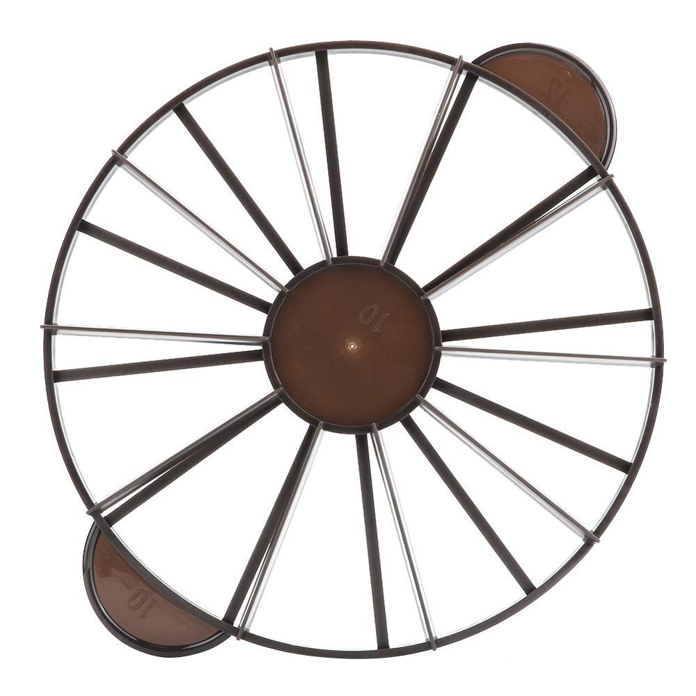 Aqur2020 Cake Divider, 10/12 Medium Round Cake Cutter Separator Piece Bread Cake Divider Equal Portion Cutter Marker Baking Tool