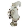 12" Standing Snow Lodge Santa Christmas Figure with a Lantern view 4