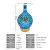 Lustar Bowling Aroma Diffuser Humidifier 3D Colorful Aroma Diffuser Night Light Glass Household Ultrasonic Firework 5v Aroma Diffuser D view 2