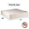 Dream Solutions USA Grandeur Deluxe Twin XL Medium Firm Two-Sided Mattress Only with Mattress Cover Protector Included - Fully Assembled, Sleep Support, Long Lasting Comfort view 2