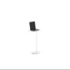 BDI Furniture Serif 1045-21.75'' Adjustable Height Laptop Stand, Side Table, End Table, C Table for Sofa or Bedside, Salt view 4