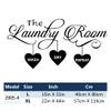YOKIKI Vinyl Phrase Decals Laundry Room Decor Vinyl Kitchen Wall Stickers Wallpaper Living Room Bedroom Wall Art Sticker Murals view 3