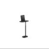BDI Furniture Serif 1045-21.75'' Adjustable Height Laptop Stand, Side Table, End Table, C Table for Sofa or Bedside, Pepper view 4