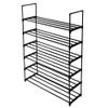 6-Tier Metal Shoe Rack, Stackable Shoe Tower, Shoe Storage Organizer Metal Cabinet Durable Multifunctional Shelf for Living Room, Entryway view 1