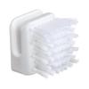 Mameita KB-464 Kitchen Brush, White, Width 2.0 x Depth 2.2 x Height 1.9 inches (5 x 5.5 x 4.8 cm), Cutting Board, Colander Wash, Storage, No Problems, Can Be Placed, Hanging, Easy to Hold, Grip, view 2