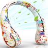 FrSara Neck Fan, Portable Personal Fan Strong Wind, 4000mAh, Air Volume,360 Cooling, No Hair Twisting, Air Volume On 2 Sides, Non-Slip, Quick Charge, Long Use Time, Gift for Women, Men, Birthday view 1