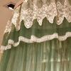 005 Dome Mosquito Net Princess Bed Canopy Netting Curtain Round Lace, Suitable for 1.5m 1.8m Bed, Hooks Ceiling Hooks Bed Canopy Hooks for Home, view 3