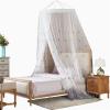 005 Hanging Bed Dome Canopy Easy Installation Hanging Bed Canopy Mosquito Net for Single to King Size Beds, Mosquito Net for Bed (Color : Gray, Size : 1.8-2.0MBED) view 1