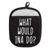 What Would Ina Do Baking Oven Pads Pot Holder with Pocket (What Would INA DO) view 1