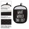 What Would Ina Do Baking Oven Pads Pot Holder with Pocket (What Would INA DO) view 3