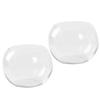 DOITOOL 2pcs Glass Terrarium Container Bowl Vase Bubble Micro Landscape Air Plant Succulent Planter Fruit Jar Candy Dish Air Plant Holder for Home Wedding Centerpiece 10CM view 1