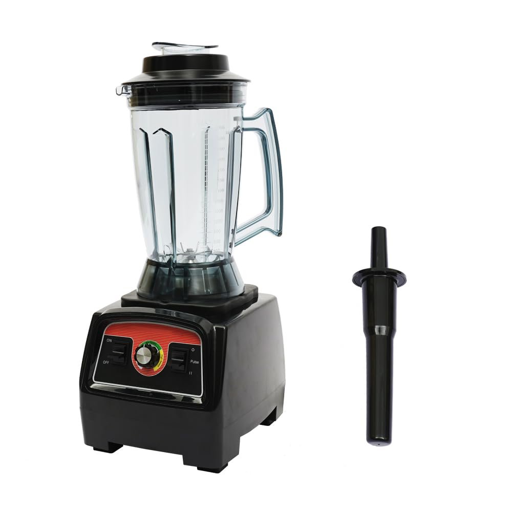 2800W 3.9L Commercial Mixer, High Performance Ice Crusher Juicer Food Smooth Ice Cream Maker Mixer Heavy Duty Food Processor w/BPA-Free Jar for Crushing Ice, Frozen Dessert, Soup