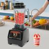 2800W 3.9L Commercial Mixer, High Performance Ice Crusher Juicer Food Smooth Ice Cream Maker Mixer Heavy Duty Food Processor w/BPA-Free Jar for Crushing Ice, Frozen Dessert, Soup view 2