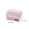 Cabilock 1pc Multi-Functional Plastic Cutlery Organizer with Lid Dish Drying Rack for Kitchen Storage for Spaces Keeps Tableware Dry and Clean view 2