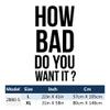YOKIKI Gym Wall Quote How Bad Do You Want It Wall Sticker Art Stickers Modern Fashion Wallsticker Wall Decal for Kids Wall Art Sticker Murals view 2