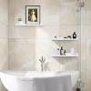 AZSKY 24 Inch Picture Ledge Shelf Floating Shelves Wall Mounted Set of 3 White view 4