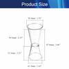 Aicosineg Double Clear Plastic Measure Cup 10ml/20ml without Handle for Kitchen Party Festival Gifts 1pcs view 2