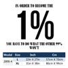 YOKIKI Gym Wall Quote in Order to Become The 1% Vinyl Wall Sticker Home Decor Stikers for Home Decor Decal Vinyl Art Decal view 3