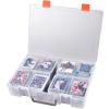 ALCYON 1600+ Baseball Card Storage Box, Sports Cards Holder Organizer Hard Plastic Display Case Compatible with Baseball/Football/for MTG/for PM for Collector (Bag Only) view 1