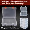 ALCYON 1600+ Baseball Card Storage Box, Sports Cards Holder Organizer Hard Plastic Display Case Compatible with Baseball/Football/for MTG/for PM for Collector (Bag Only) view 4