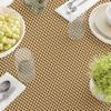 Fabric Textile Products, Inc. Rectangular Tablecloth, 100% Polyester, 60x120, Chessboard Braid view 3