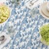 Fabric Textile Products, Inc. Round Tablecloth, 100% Polyester, 60" Round, Chinoiserie Design view 3