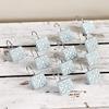 Madeleine Bathroom Collection - Set of 12 Shower Hooks view 2